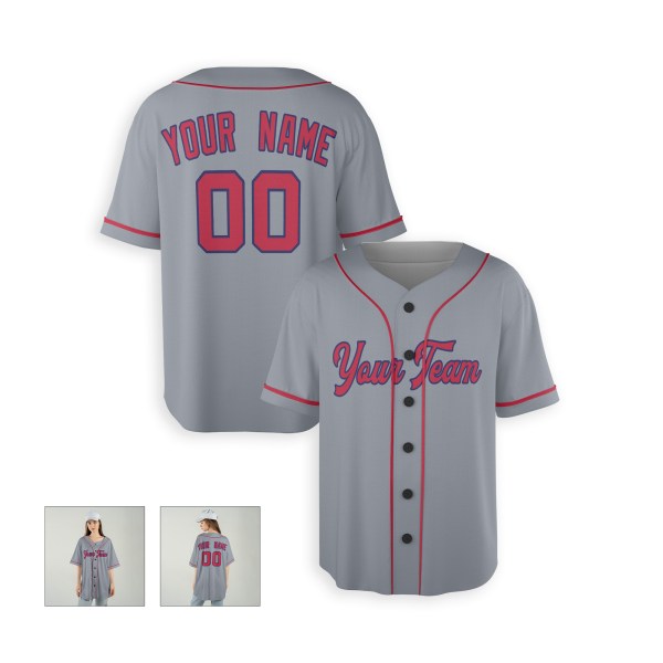 Personalized St. Louis Cardinals Baseball Jersey - Gray Away Style, Custom Name & Number-6