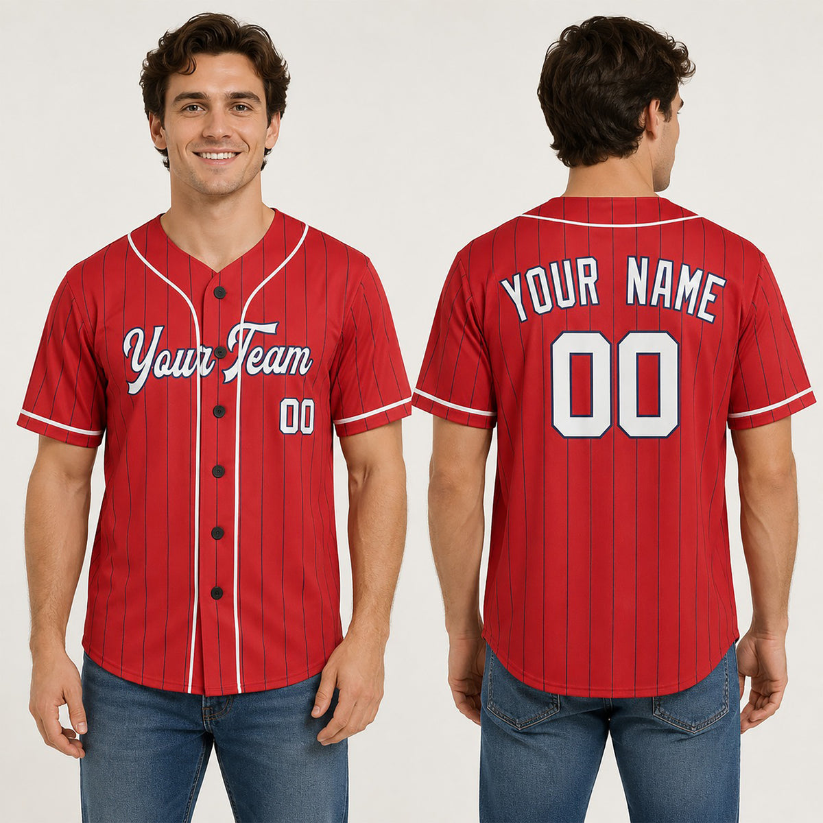 Personalized St. Louis Cardinals Baseball Jersey - Red City Limited Style, Custom Name & Number-1