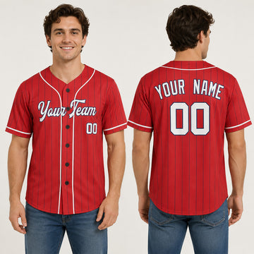 Personalized St. Louis Cardinals Baseball Jersey - Red City Limited Style, Custom Name & Number-1