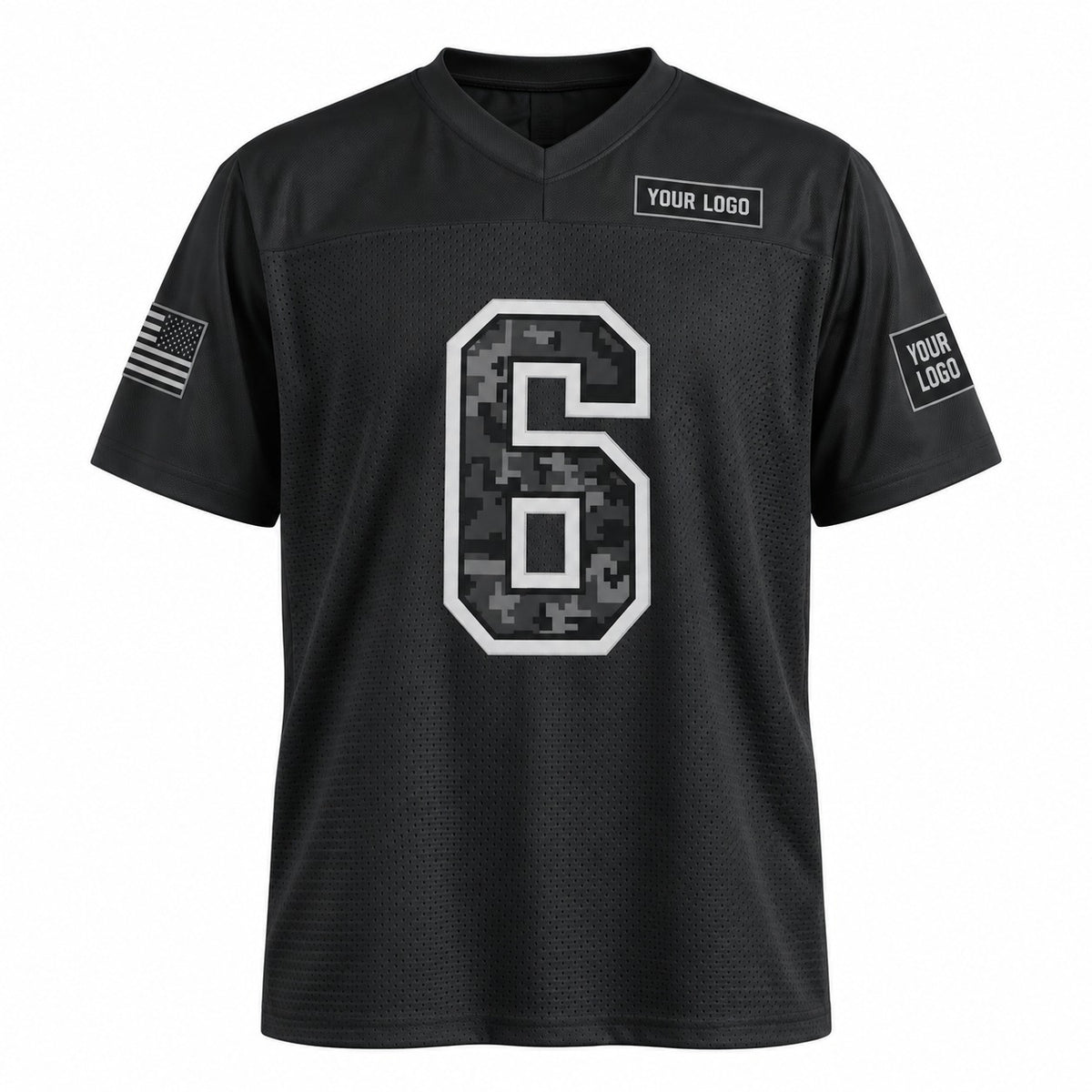 Personalized Tampa Bay Buccaneers 2026 Salute to Service Football Jersey – Black, Custom Name Patch, Number & Logo-3