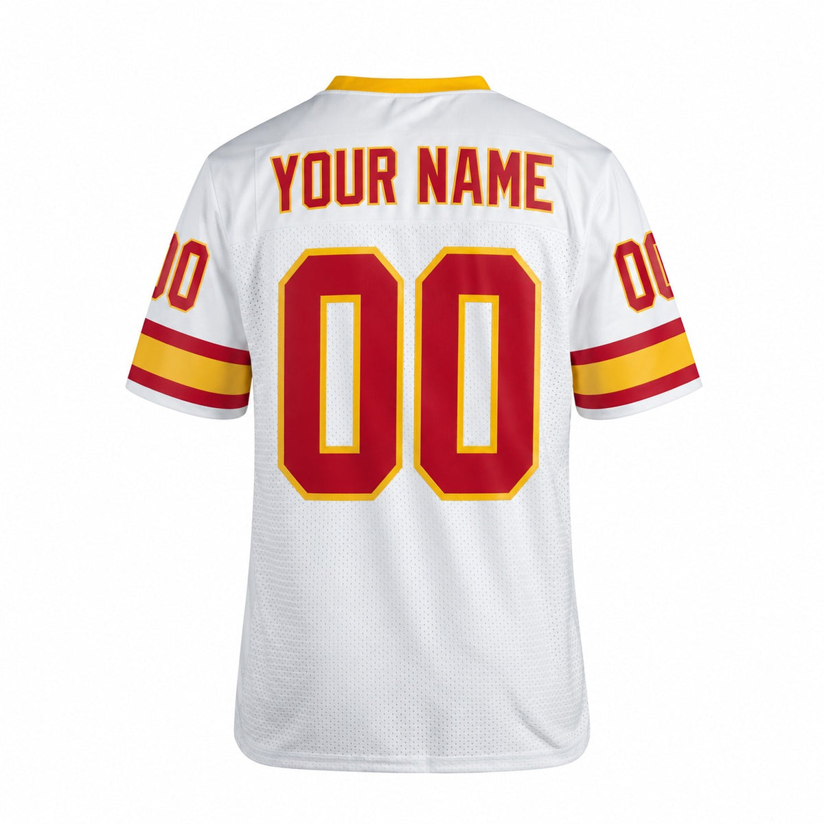 Personalized Tampa Bay Buccaneers Football Jersey – White Legacy Style, Custom Name Patch, Team Name, Number & Logo-4