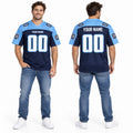 Personalized Tennessee Titans 1999 Football Jersey – Navy Legacy Style, Custom Name Patch, Team Name, Number & Logo-1