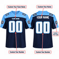 Personalized Tennessee Titans 1999 Football Jersey – Navy Legacy Style, Custom Name Patch, Team Name, Number & Logo-2