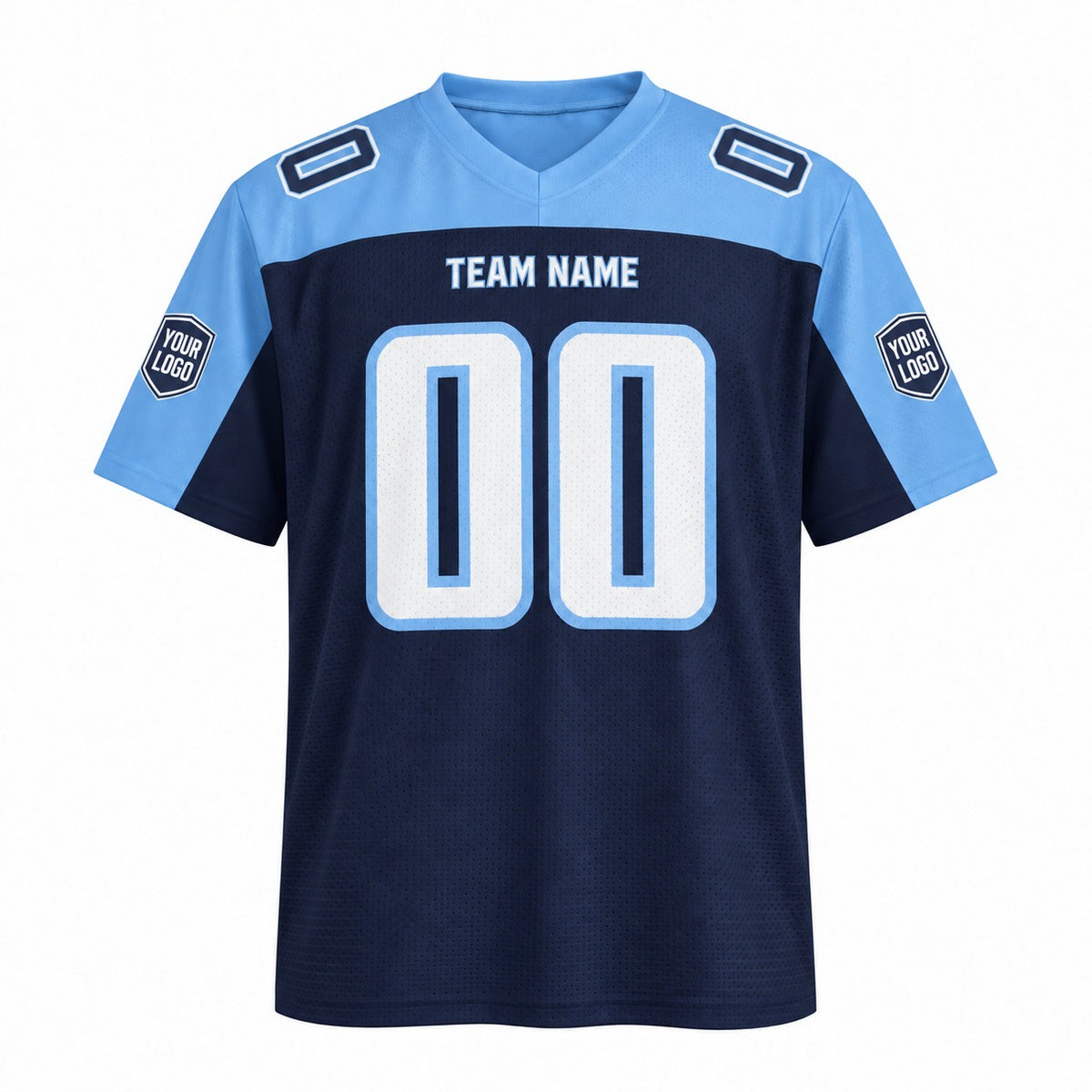 Personalized Tennessee Titans 1999 Football Jersey – Navy Legacy Style, Custom Name Patch, Team Name, Number & Logo-3