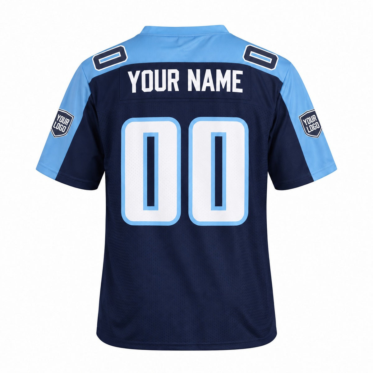 Personalized Tennessee Titans 1999 Football Jersey – Navy Legacy Style, Custom Name Patch, Team Name, Number & Logo-4