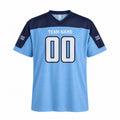 Personalized Tennessee Titans 2003 Football Jersey – Light Blue Legacy Style, Custom Name Patch, Team Name, Number & Logo-3