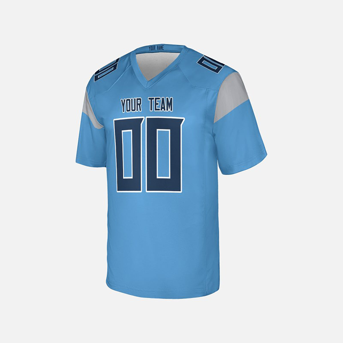 Personalized Tennessee Titans Football Jersey - Light Blue Alternate Style, Custom Name & Number-3