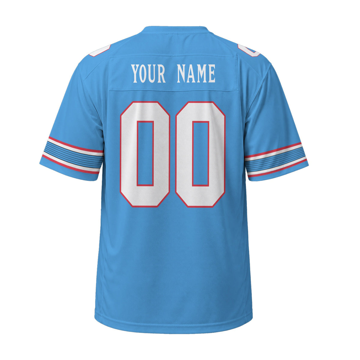 Personalized Tennessee Titans Football Jersey – Light Blue Game Style, Custom Name & Number-5