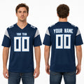 Personalized Tennessee Titans Football Jersey - Navy Fan Style, Custom Name & Number-1