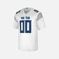Personalized Tennessee Titans Football Jersey - White Fan Style, Custom Name & Number-3