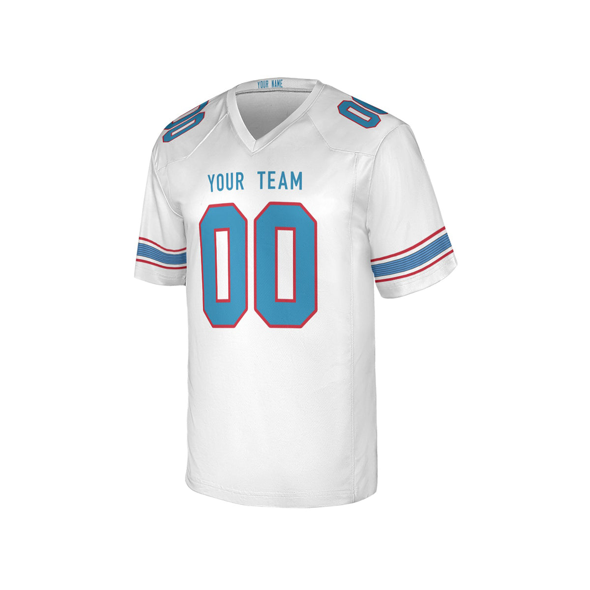 Personalized Tennessee Titans Football Jersey - White Game Fan Style, Custom Name & Number-4