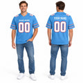 Personalized Tennessee Titans Football Jersey – Light Blue Game Style, Custom Name Patch, Team Name, Number & Logo-1