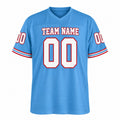Personalized Tennessee Titans Football Jersey – Light Blue Retired Player Alternate Style, Custom Name Patch, Team Name, Number & Logo-3