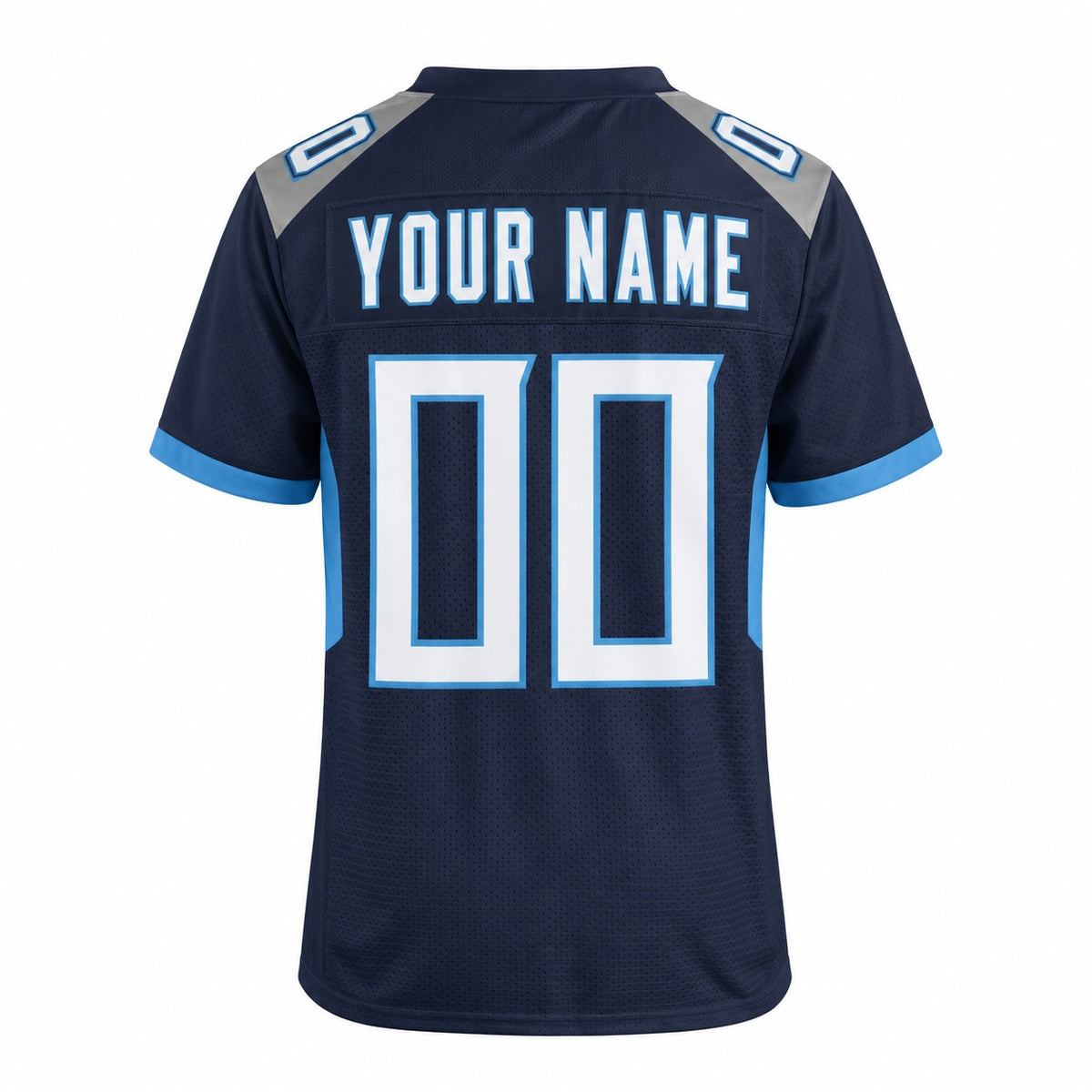 Personalized Tennessee Titans Football Jersey – Navy Vapor F.U.S.E. Elite Style, Custom Name Patch, Team Name, Number & Logo-4