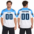 Personalized Tennessee Titans Football Jersey – White Retired Legacy Style, Custom Name Patch, Team Name, Number & Logo-1