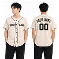 Personalized Texas Rangers Baseball Jersey - Cream City Style, Custom Name & Number-1