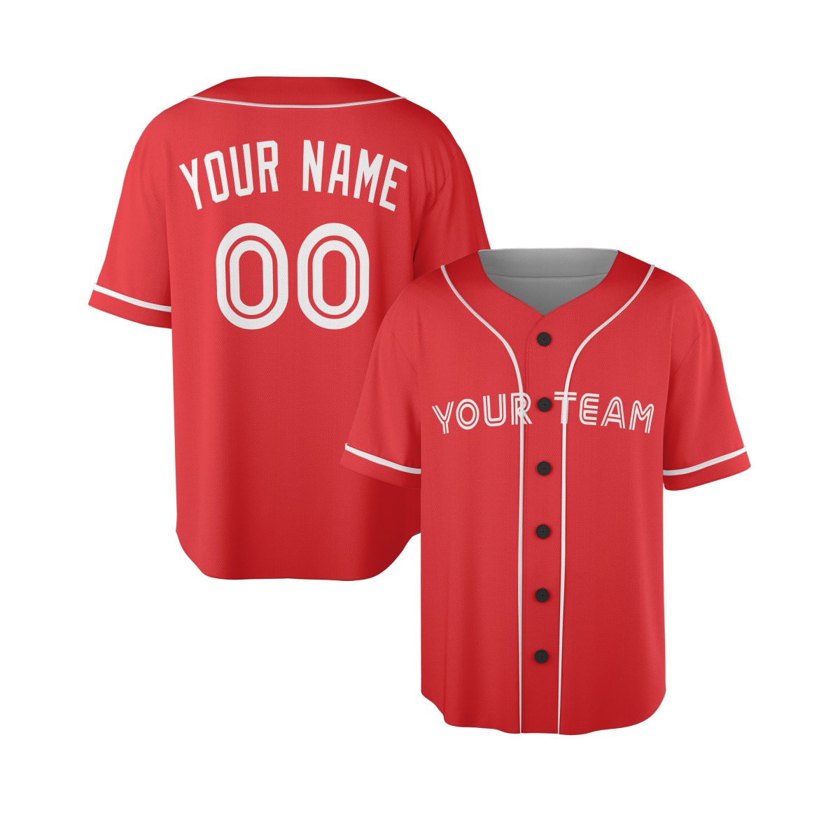 Personalized Toronto Blue Jays Baseball Jersey - Red Canada Day Style, Custom Name & Number-3
