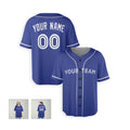 Personalized Toronto Blue Jays Baseball Jersey - Royal Blue Alternate Style, Custom Name & Number-6