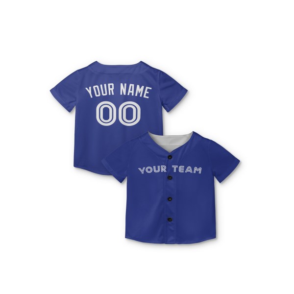 Personalized Toronto Blue Jays Baseball Jersey - Royal Blue Alternate Style, Custom Name & Number-7