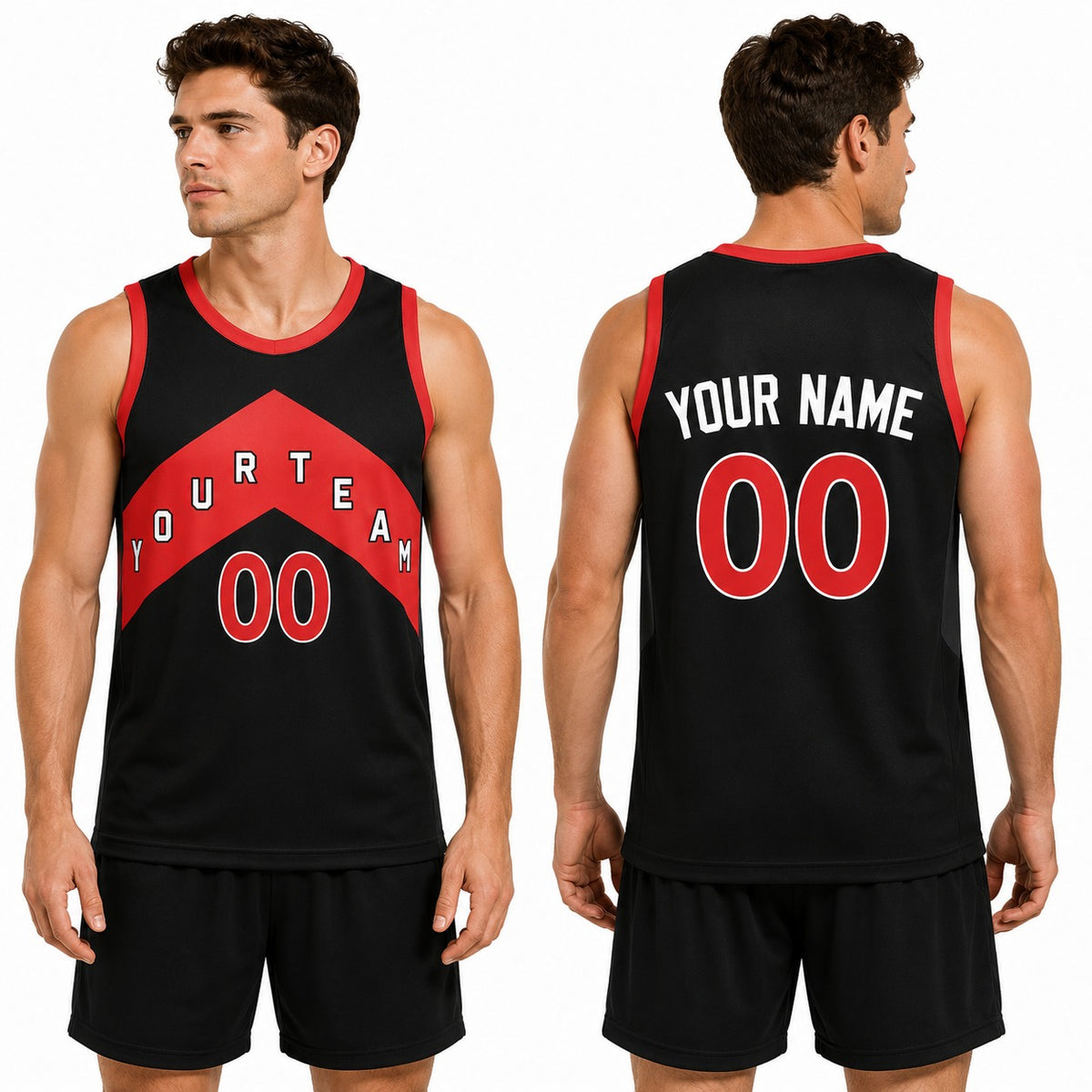 Personalized Toronto Raptors Basketball Jersey - Black Fast Break Statement Style, Custom Name & Number-1
