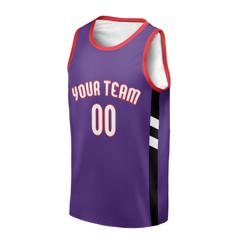 Personalized Toronto Raptors Basketball Jersey - Purple Swingman Classic Style, Custom Name & Number-3
