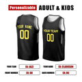Personalized Utah Jazz Basketball Jersey - Black Fast Break Statement Style, Custom Name & Number-2