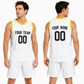 Personalized Utah Jazz Basketball Jersey - White Fast Break Association Style, Custom Name & Number-1