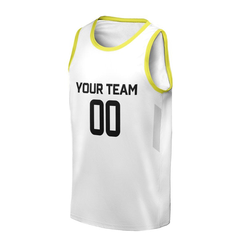 Personalized Utah Jazz Basketball Jersey - White Fast Break Association Style, Custom Name & Number-3