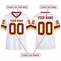 Personalized Washington 1991 Football Jersey – White Throwback Style, Custom Name Patch, Team Name, Number & Logo-2
