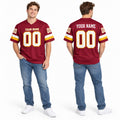 Personalized Washington 1994 Football Jersey – Burgundy Throwback Style, Custom Name Patch, Team Name, Number & Logo-1
