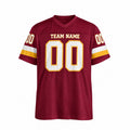 Personalized Washington 1994 Football Jersey – Burgundy Throwback Style, Custom Name Patch, Team Name, Number & Logo-3