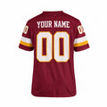 Personalized Washington 1994 Football Jersey – Burgundy Throwback Style, Custom Name Patch, Team Name, Number & Logo-4