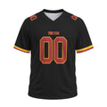 Personalized Washington Commanders Football Jersey – Black Hail Raiser Alternate Style, Custom Name & Number-4