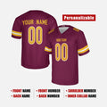 Personalized Washington Commanders Football Jersey - Burgundy Fan Style, Custom Name & Number-2