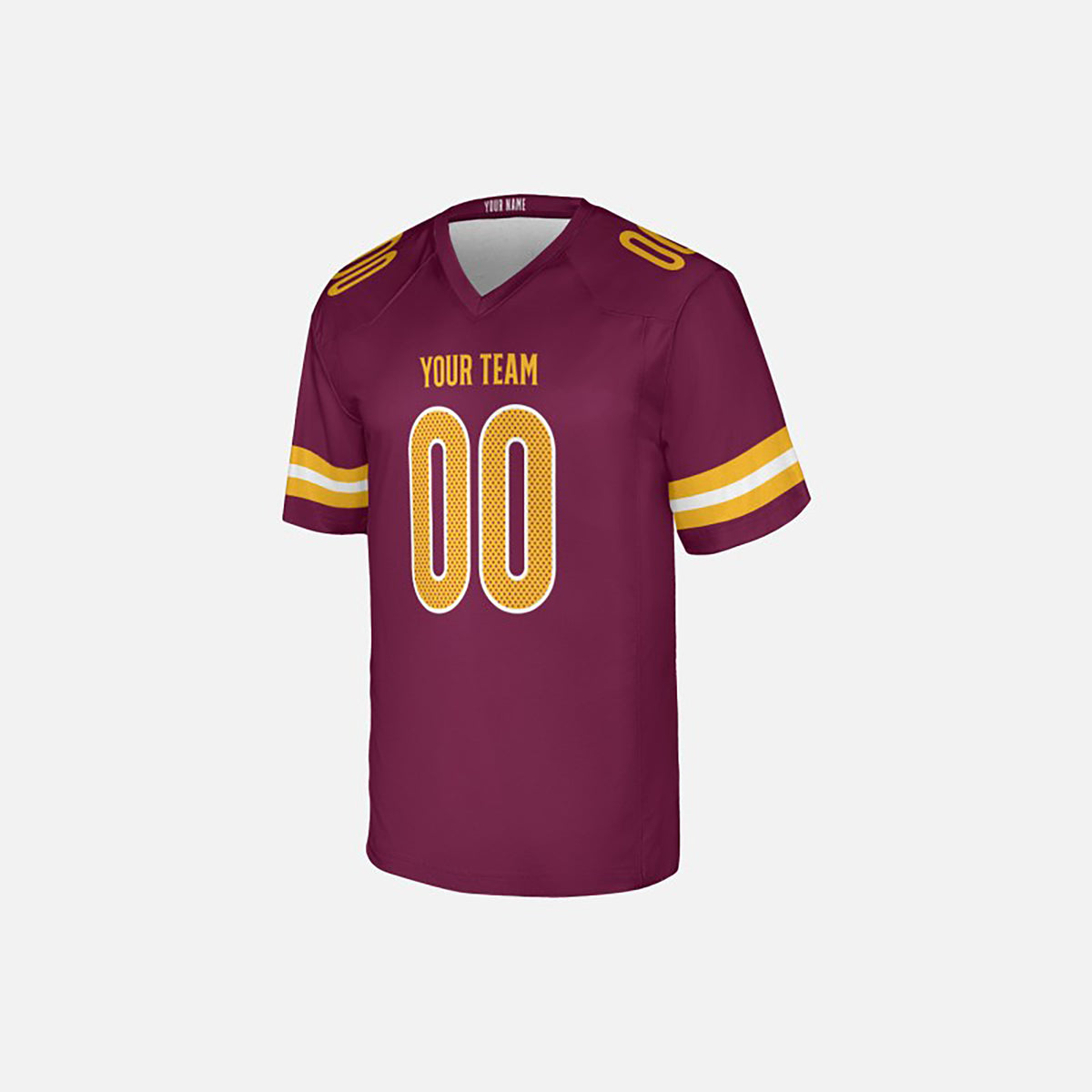 Personalized Washington Commanders Football Jersey - Burgundy Fan Style, Custom Name & Number-3