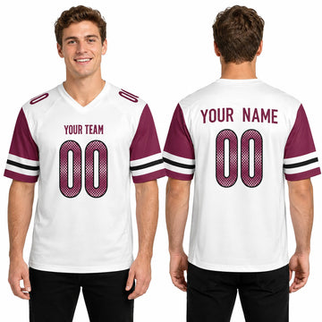 Personalized Washington Commanders Football Jersey - White Fan Style, Custom Name & Number-1