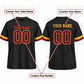 Personalized Washington Commanders Football Jersey – Black Hail Raiser Alternate Style, Custom Name Patch, Team Name, Number & Logo-2