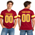 Personalized Washington Commanders Football Jersey – Burgundy Vapor F.U.S.E. Elite Style, Custom Name Patch, Team Name, Number & Logo-1