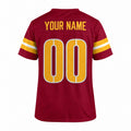 Personalized Washington Commanders Football Jersey – Burgundy Vapor F.U.S.E. Elite Style, Custom Name Patch, Team Name, Number & Logo-4