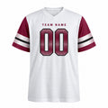 Personalized Washington Commanders Football Jersey – White Game Style, Custom Name Patch, Team Name, Number & Logo-3