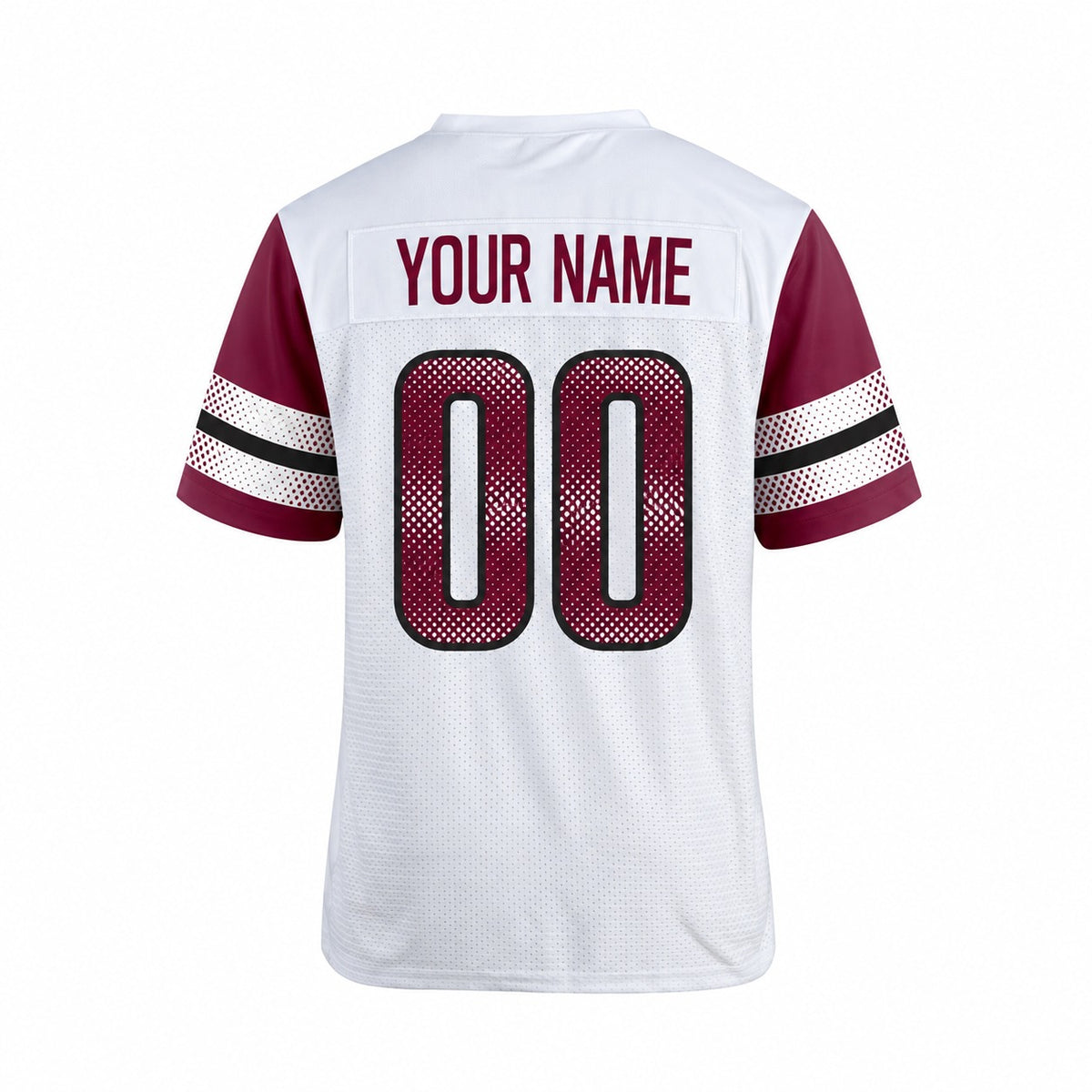 Personalized Washington Commanders Football Jersey – White Game Style, Custom Name Patch, Team Name, Number & Logo-4