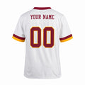 Personalized Washington Commanders Football Jersey – White Super Bowl Era Style, Custom Name Patch, Team Name, Number & Logo-4