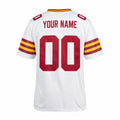 Personalized Washington Football Jersey – White Legacy Style, Custom Name Patch, Team Name, Number & Logo-4