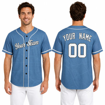 Personalized Washington Nationals Baseball Jersey - Blue 2025 City Style, Custom Name & Number-1