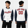 Personalized Washington Nationals Varsity Jacket – White Navy Alternate Style, Custom Name & Number-1