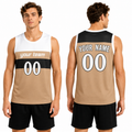 Personalized Washington Wizards Basketball Jersey - Gold Fast Break City Style, Custom Name & Number-1