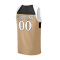 Personalized Washington Wizards Basketball Jersey - Gold Fast Break City Style, Custom Name & Number-4