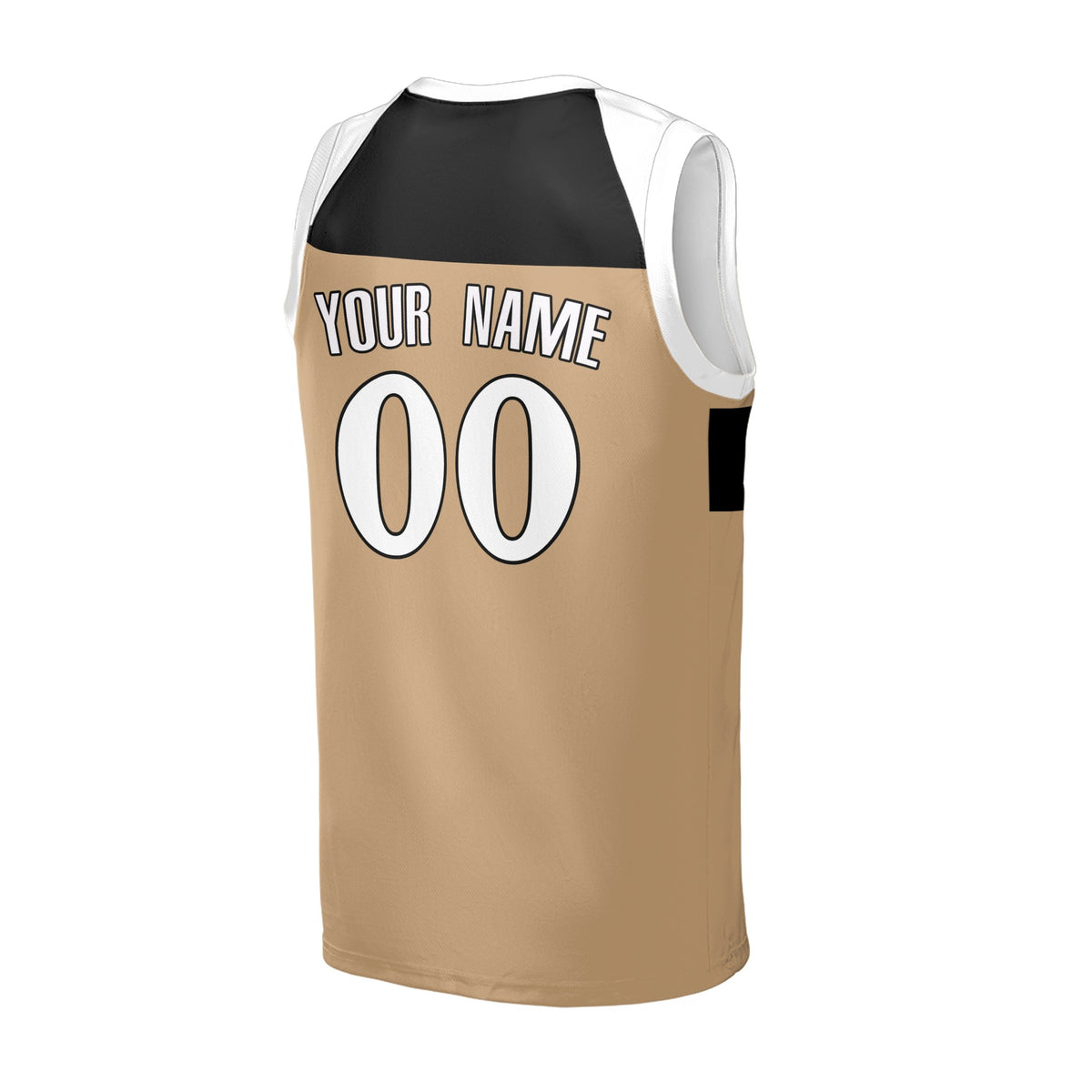 Personalized Washington Wizards Basketball Jersey - Gold Fast Break City Style, Custom Name & Number-4
