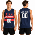 Personalized Washington Wizards Basketball Jersey - Navy Swingman Statement Style, Custom Name & Number-1