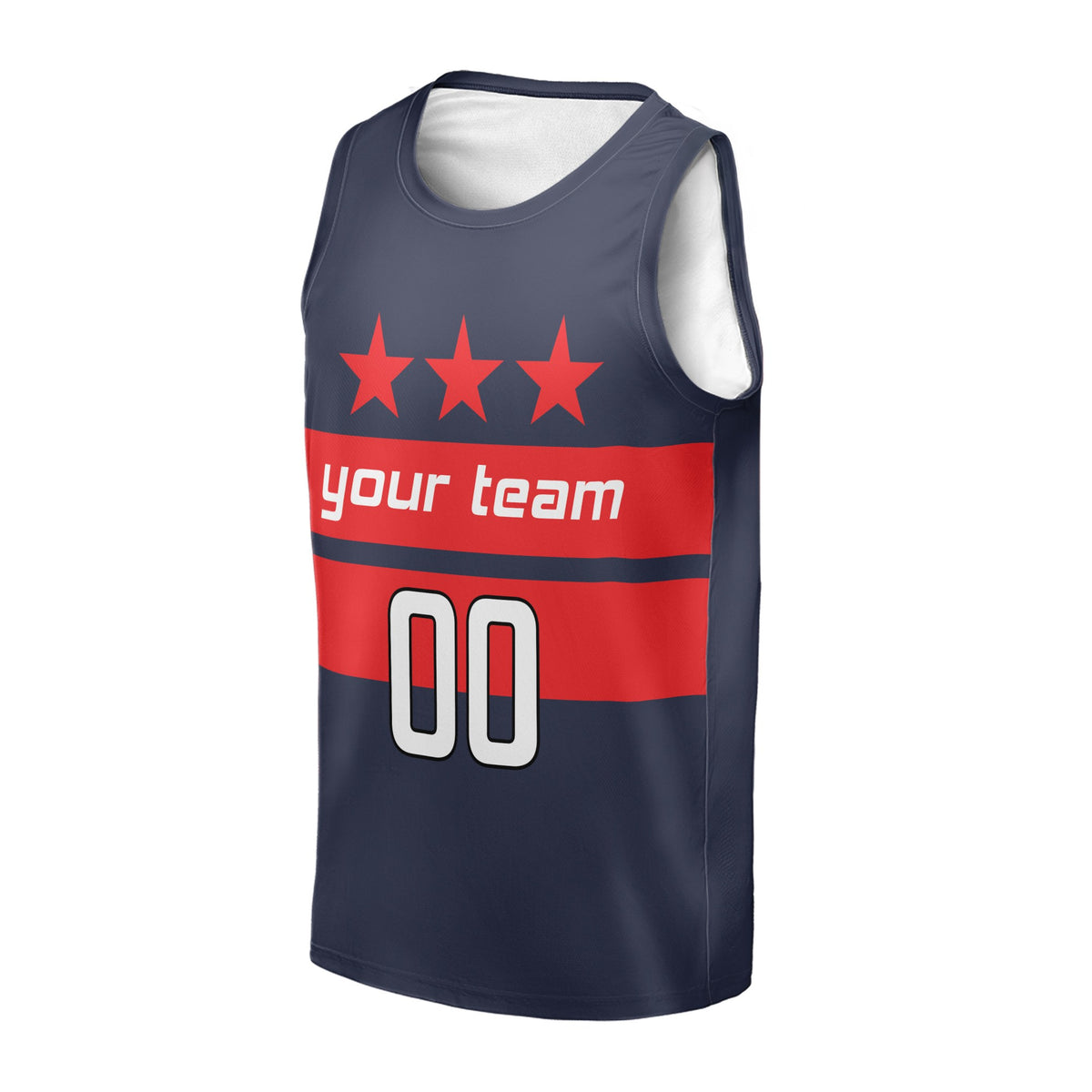 Personalized Washington Wizards Basketball Jersey - Navy Swingman Statement Style, Custom Name & Number-3